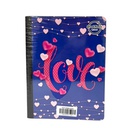 Quad Notes Notebook Girls Design, 100 Sheets - 6Pk