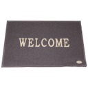 Royal Homes RUBBER MAT,80X120CM,200G,WITH “ WELCOME"
