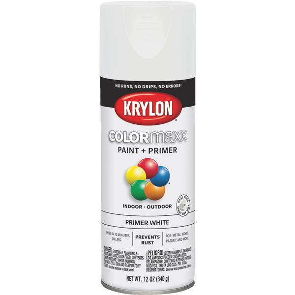 ^Krylon ColorMaxx White 12 Oz. All-Purpose Spray Paint Primer
