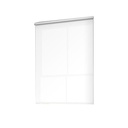 Classy Homes Sunscreen Roller Blind 52x50 In., White