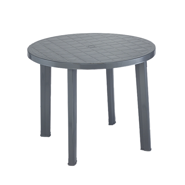 ProGarden Tondo Table Round 35 In., Anthracite
