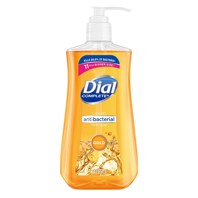 Dial Complete Antibacterial Liquid Hand Soap Gold, 11oz