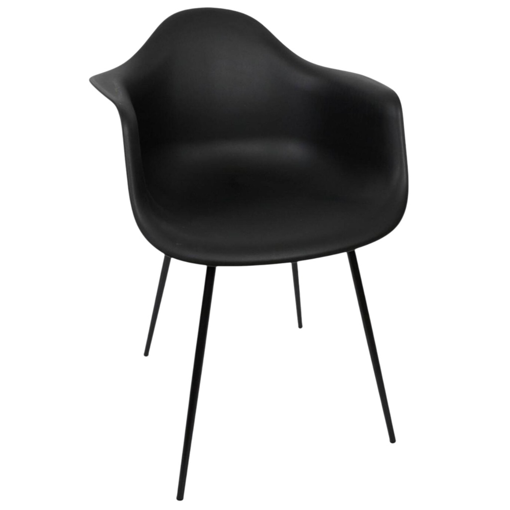 Kenneth Cole Nikola Arm Chair, Black