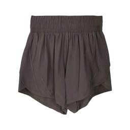[ESG0219-GY] Elle Sport Ladies Shorts, Dark Grey