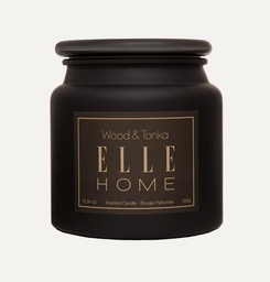 [EH202412187BK] Elle Home Tonka Vanilla Scented Candle