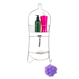 [RHSC31674] ****Royal Homes Shower Caddy Metal, Chrome