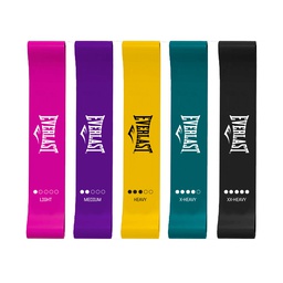 [EVMB1W550] Everlast Mini Resistance Bands 5pc Set