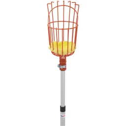 [M3M4T2NA] ****Best Garden Basket Fruit Picker w/ Enameled Steel Aluminum Handle