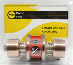 [10675] ****Yale Knob Chester US11 Keyed Entry Vi