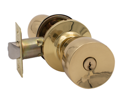 [8977] ****Yale Knob York US3 Keyed Entry Vis