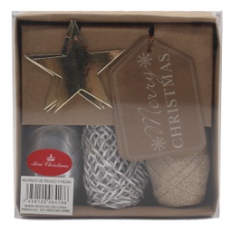 [831-XMTX347-088B] ****Miro Gift Wrap Set 9pc