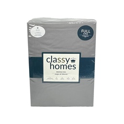 [CHFSSU27505] Classy Homes Full 4pc Solid Sheet Set