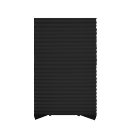 [KC20205237BK] ****Kenneth Cole Temporary Pleated Blinds, Black/78x90