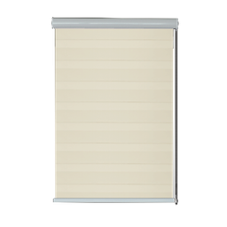 [KC202052324BG] Kenneth Cole Luxury Zebra Blinds 42x90'' (Blackout), Beige