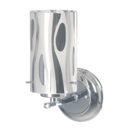 [03115-4] Ike Lite Moderna Wall Lamp 1-Light Chrome E27 60W