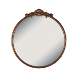 [HHHF-IDFN-13035 CHWM28606] Classy Homes Wall Mirror 24 x 25.6 In. Antique Gold