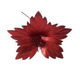 [XS1045070R] Christmas Flower 40cm/ 15.75 In.